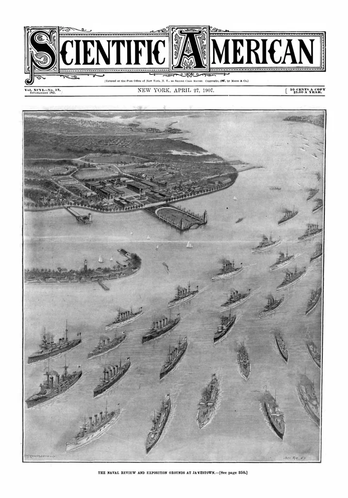 An illustration from Scientific American, Vol. 96, No. 17 (April 27, 1907), 1907, leaf 0