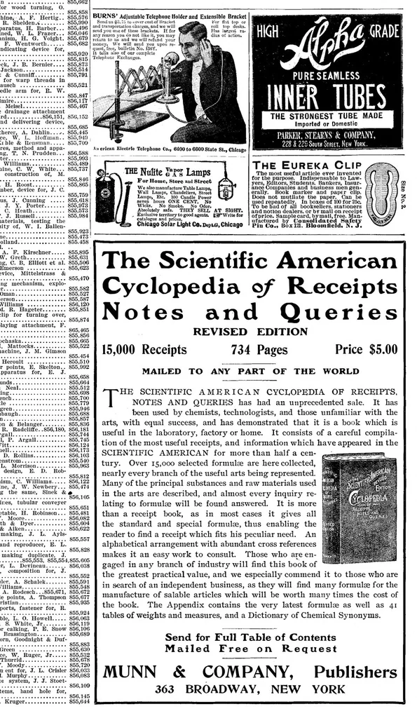 An illustration from Scientific American, Vol. 96, No. 24 (1907), 1907, leaf 15