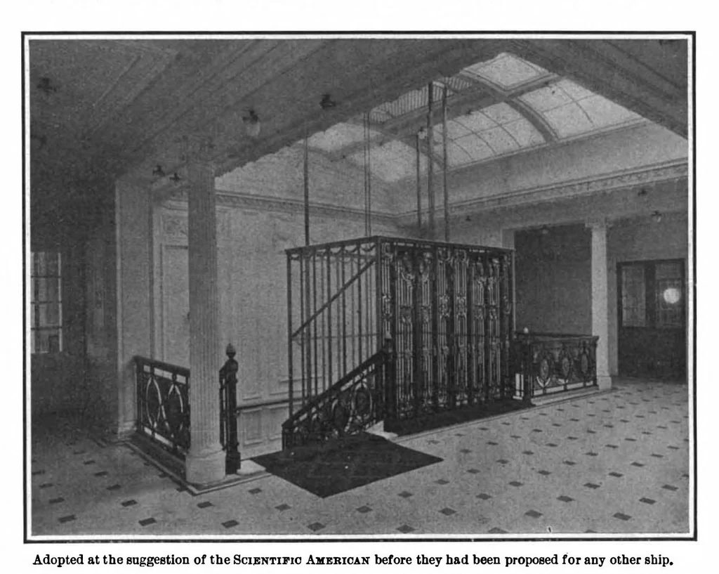 An illustration from Scientific American, Vol. 97, No. 11 (1907), 1907, leaf 8