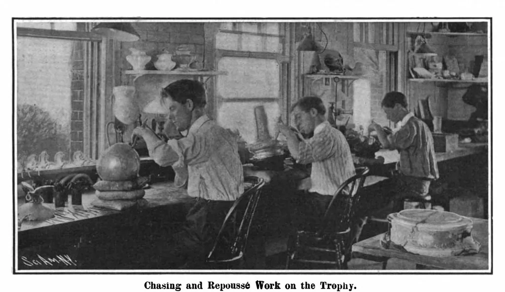 An illustration from Scientific American, Vol. 97, No. 16 (1907), 1907, leaf 8