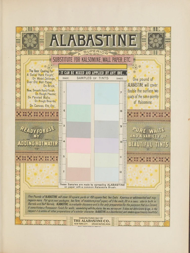 An illustration from Seeley Brothers : manufacturers of Averill paint, ready for use, 1886, leaf 105