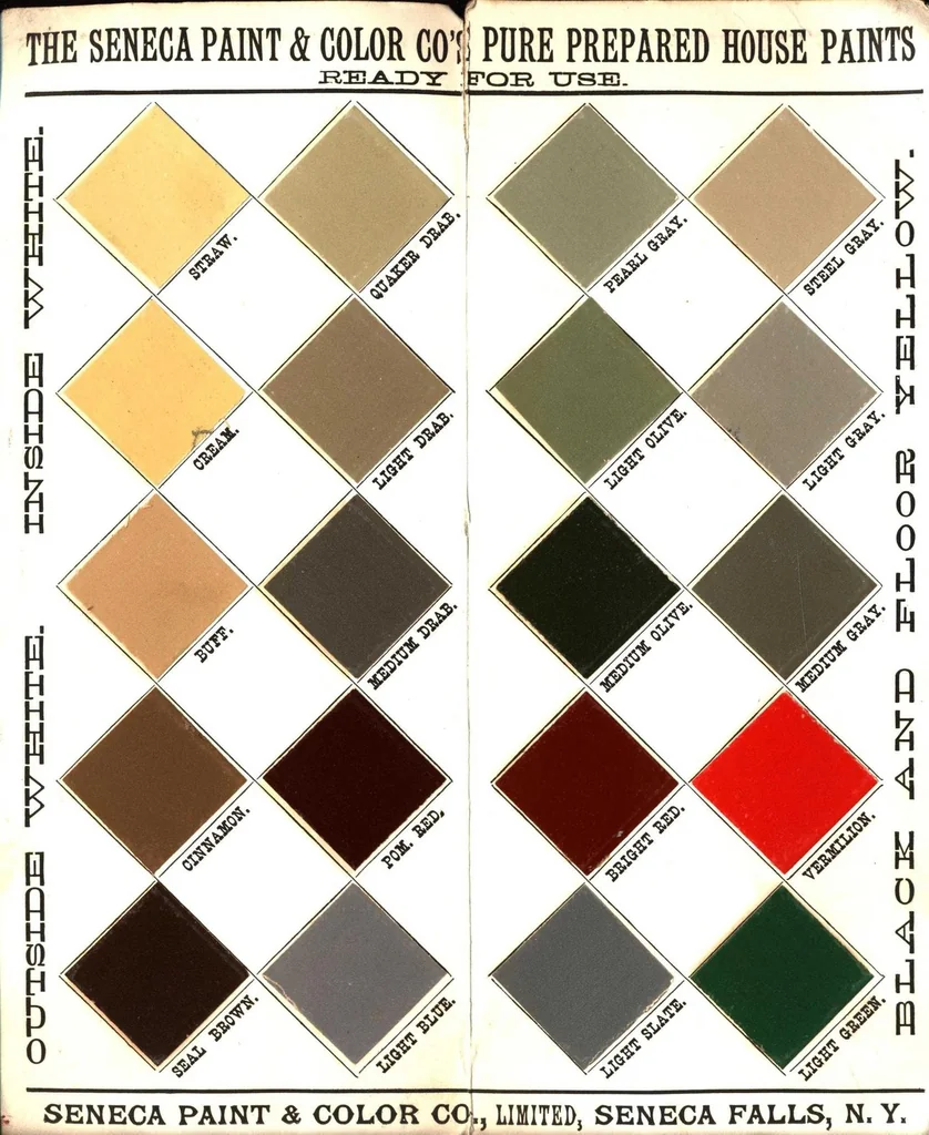 An illustration from Senaca paint and color co's pure prepared paints., 1880, leaf 1