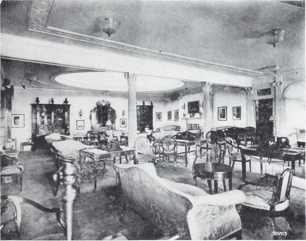 An illustration from Ship lighting / information compiled by R.W. Peden., 1921, leaf 6