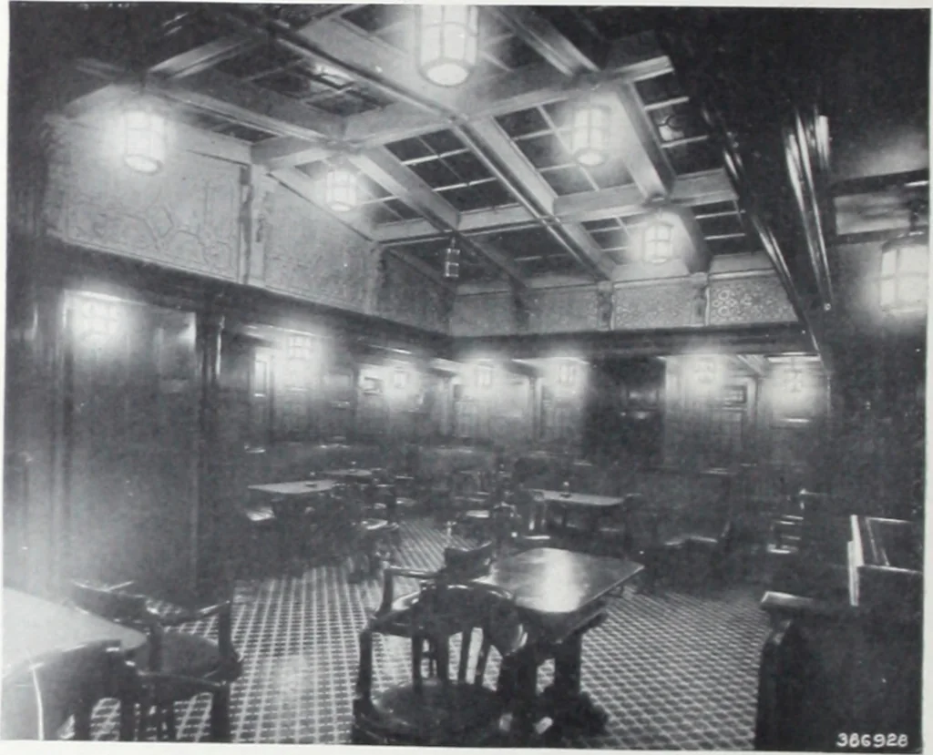 An illustration from Ship lighting / information compiled by R.W. Peden., 1921, leaf 7