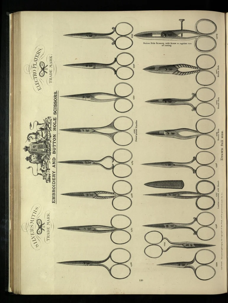 An illustration from Illustrated pattern-book of silver goods, electro-silver plated goods and cutlery : also of japanned goods, bronze and ormolu goods, ironmongery, lamps, etc., 1889, leaf 137