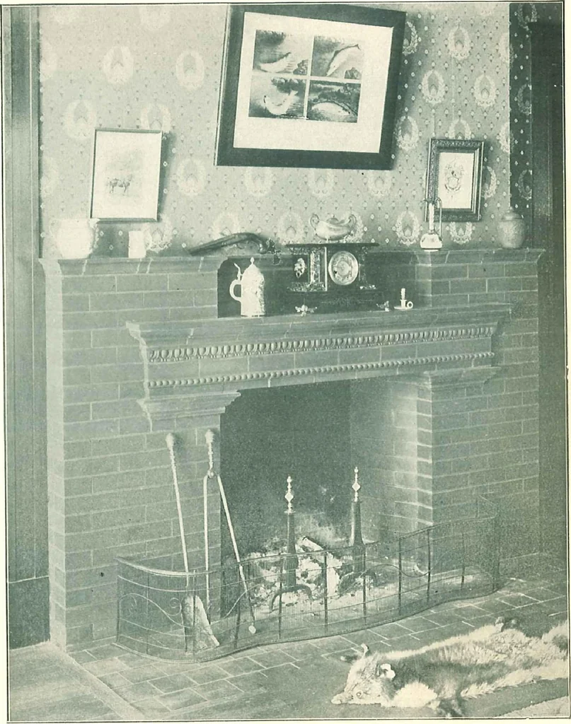 An illustration from Sketch book of the Philadelphia & Boston face brick co., 1904, leaf 16