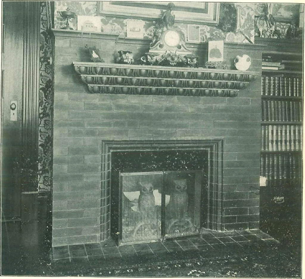 An illustration from Sketch book of the Philadelphia & Boston face brick co., 1904, leaf 18