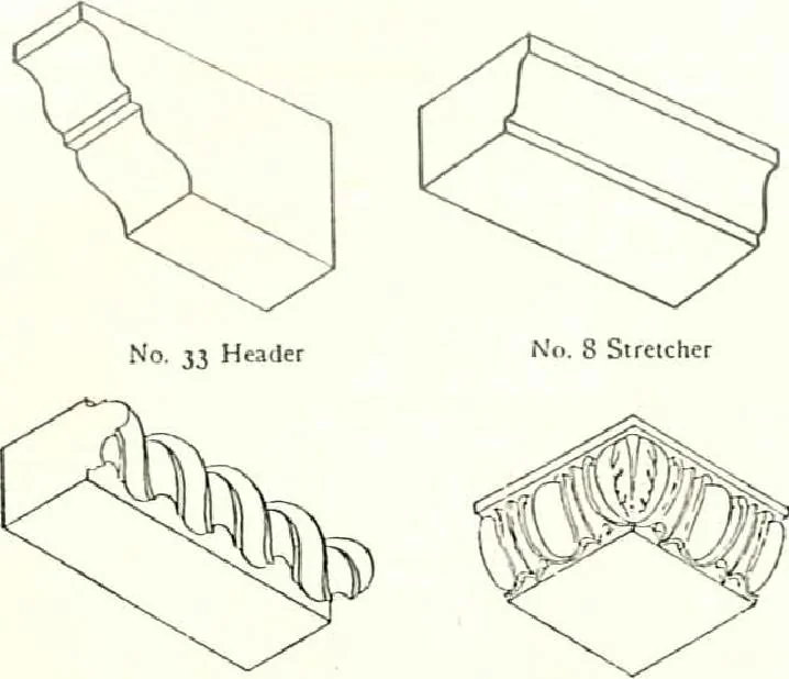 An illustration from Sketch book of the Philadelphia & Boston face brick co., 1904, leaf 21