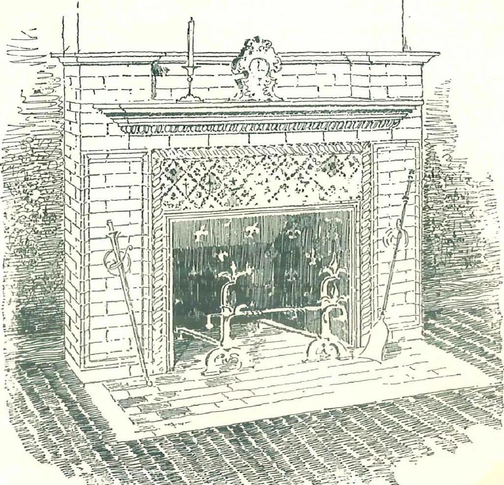 An illustration from Sketch book of the Philadelphia & Boston face brick co., 1904, leaf 32