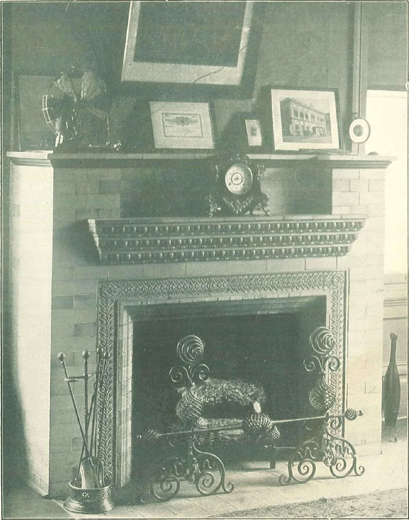 An illustration from Sketch book of the Philadelphia & Boston face brick co., 1904, leaf 36