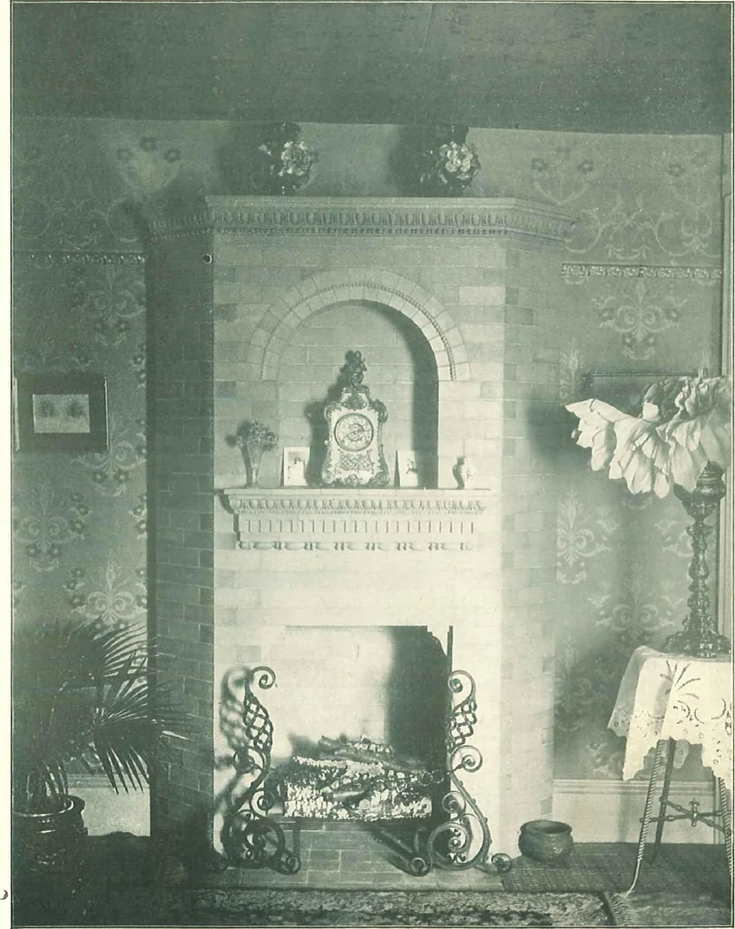 An illustration from Sketch book of the Philadelphia & Boston face brick co., 1904, leaf 40