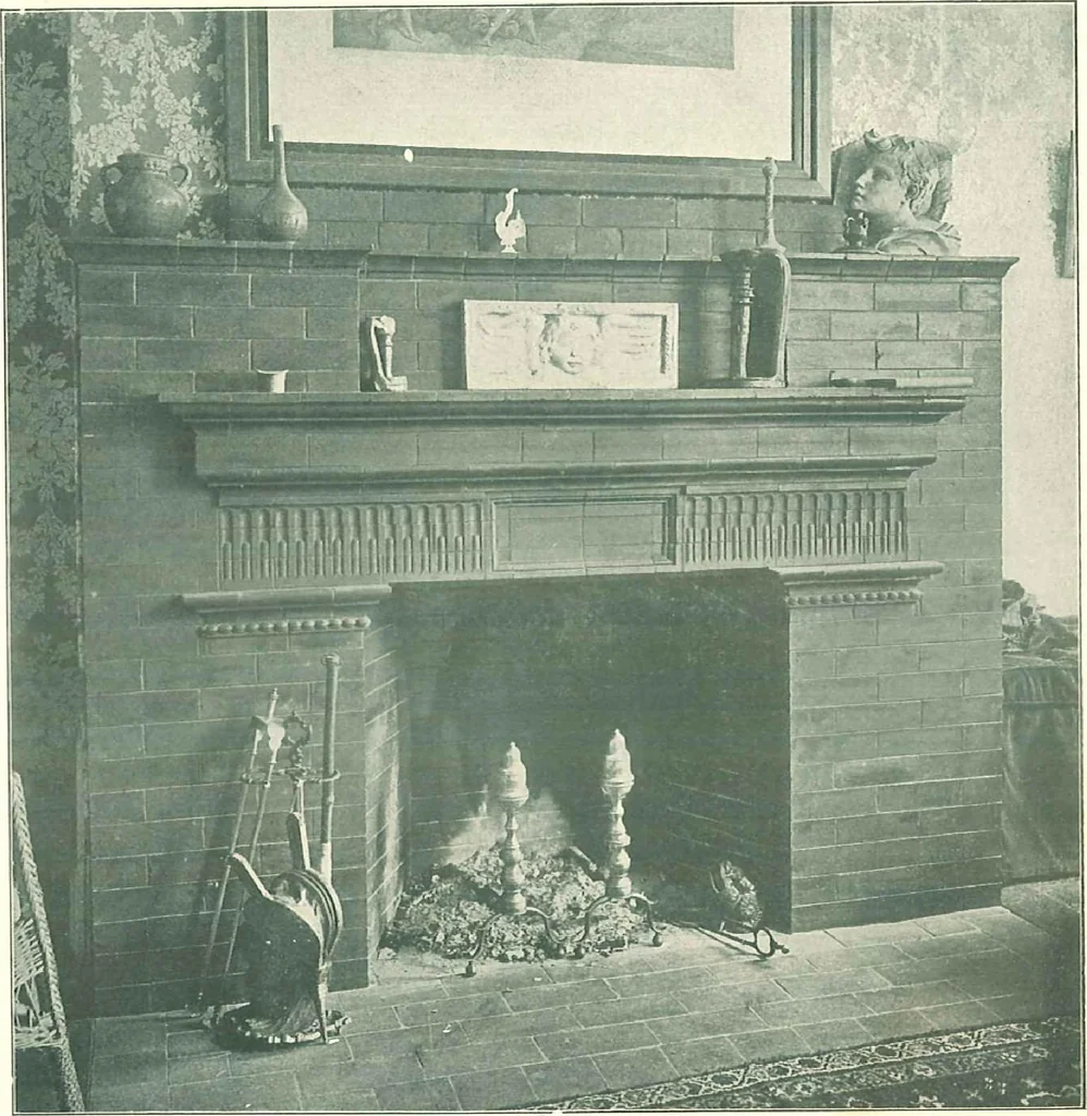 An illustration from Sketch book of the Philadelphia & Boston face brick co., 1904, leaf 44
