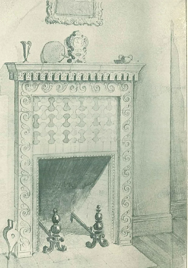 An illustration from Sketch book of the Philadelphia & Boston face brick co., 1904, leaf 96