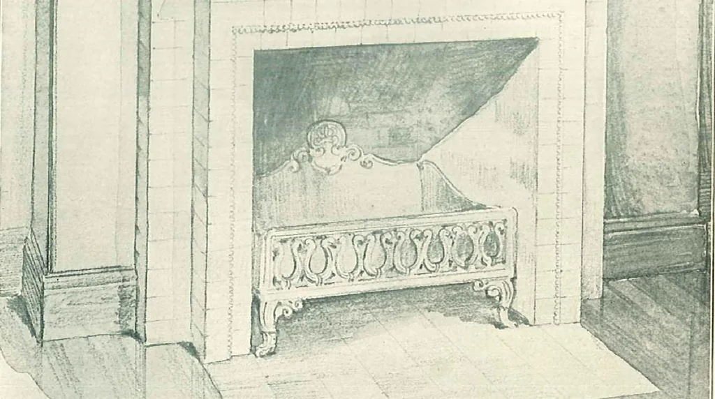 An illustration from Sketch book of the Philadelphia & Boston face brick co., 1904, leaf 98