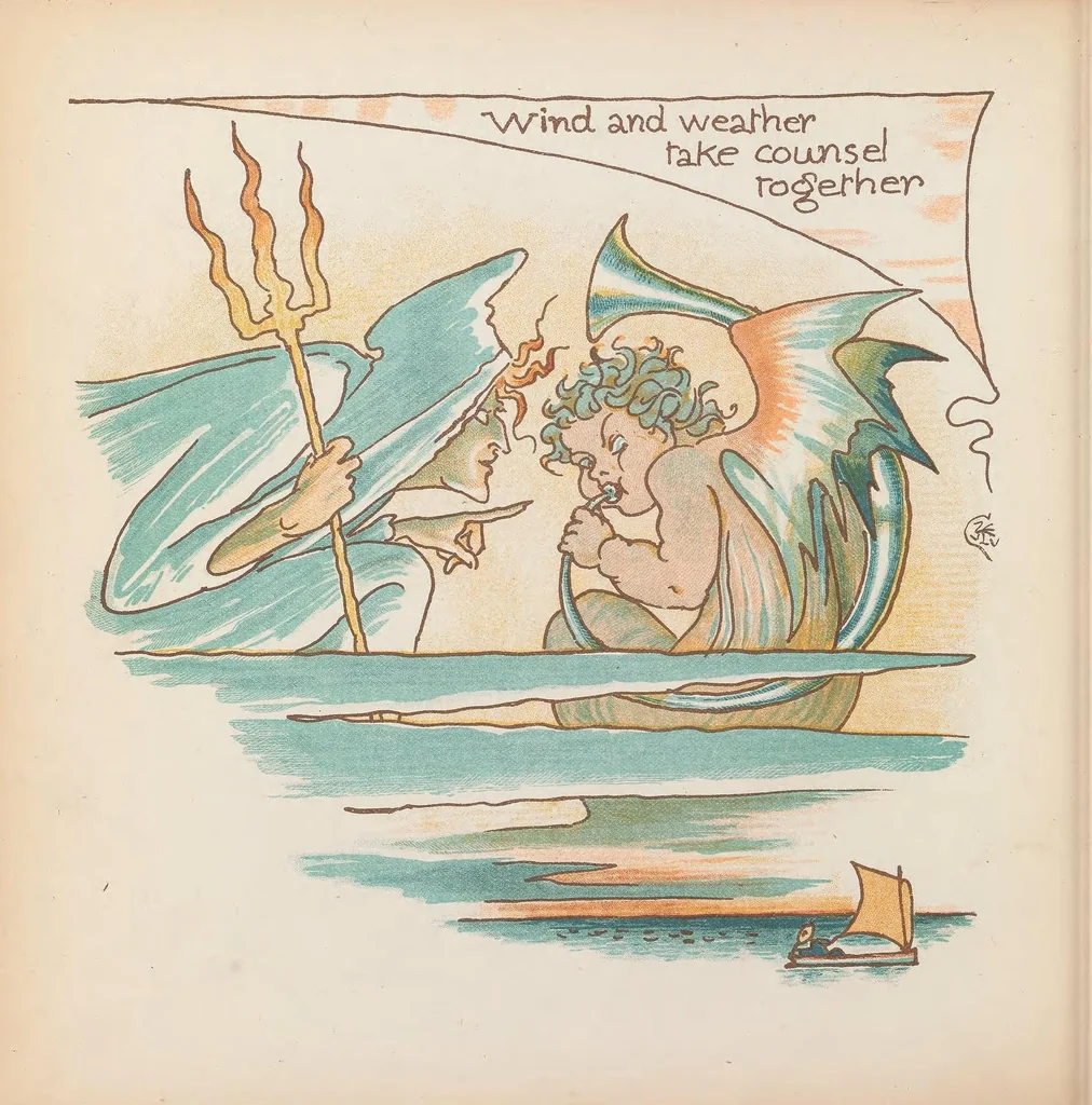 An illustration from Slateandpencil-vania : being the adventures of Dick on a desert island, 1885, leaf 10