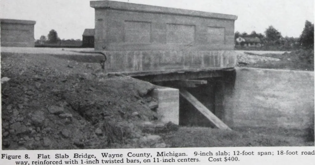 An illustration from Small concrete bridges and culverts, 1914, leaf 16