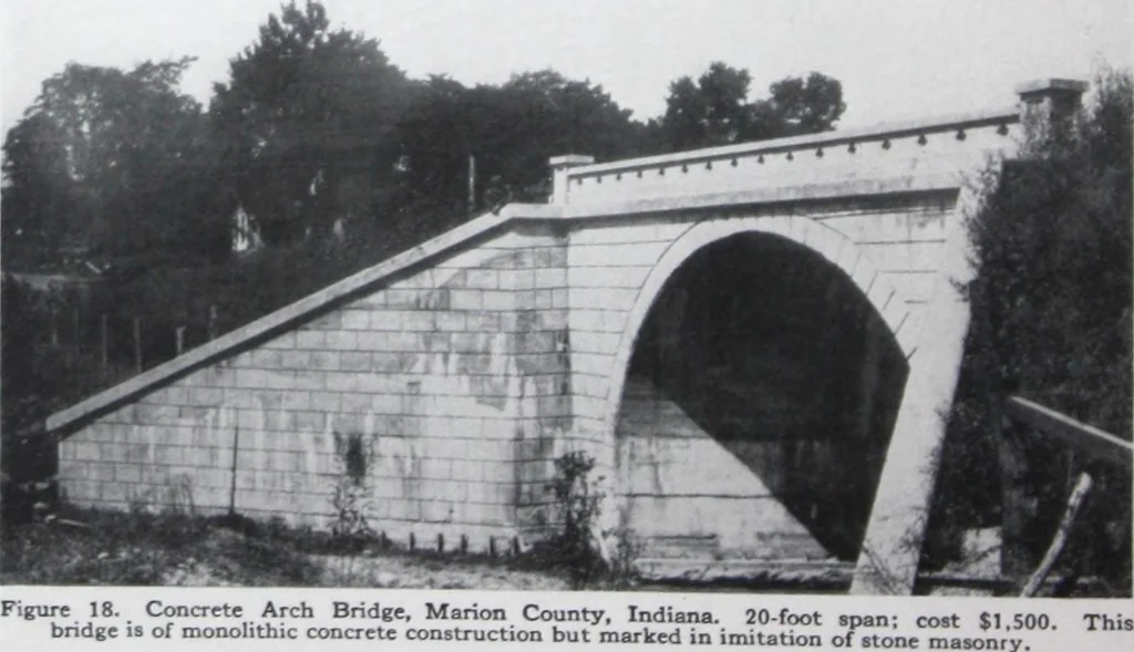 An illustration from Small concrete bridges and culverts, 1914, leaf 29