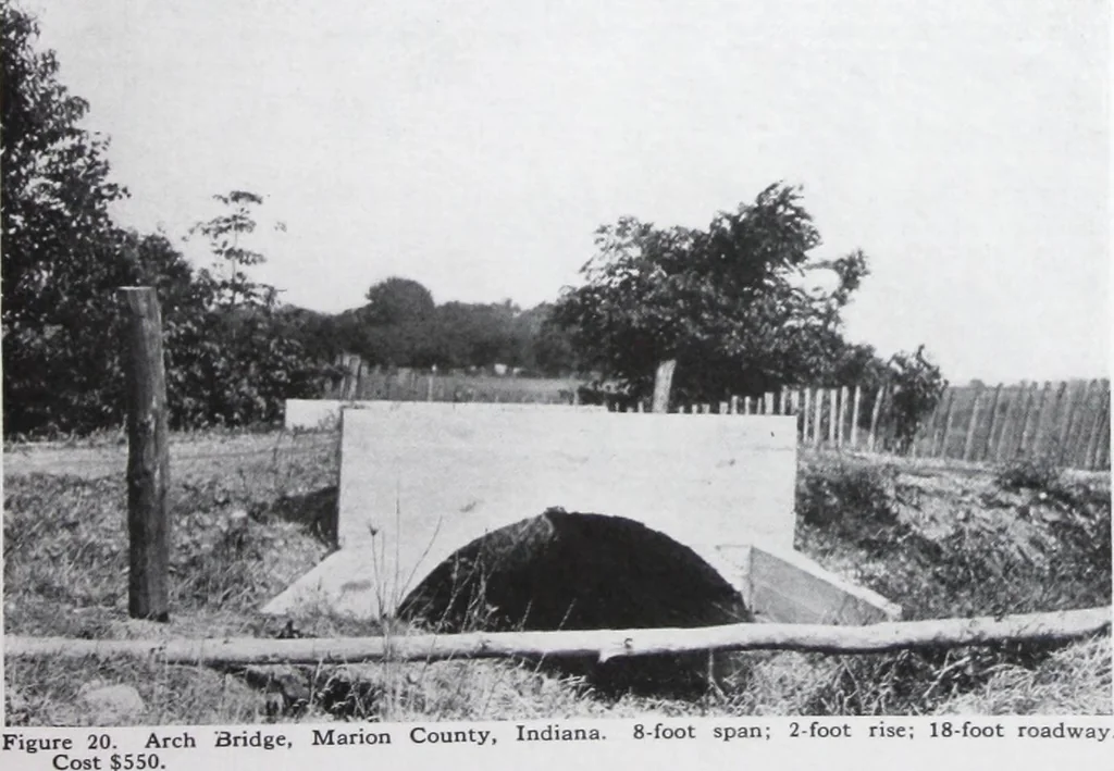 An illustration from Small concrete bridges and culverts, 1914, leaf 32
