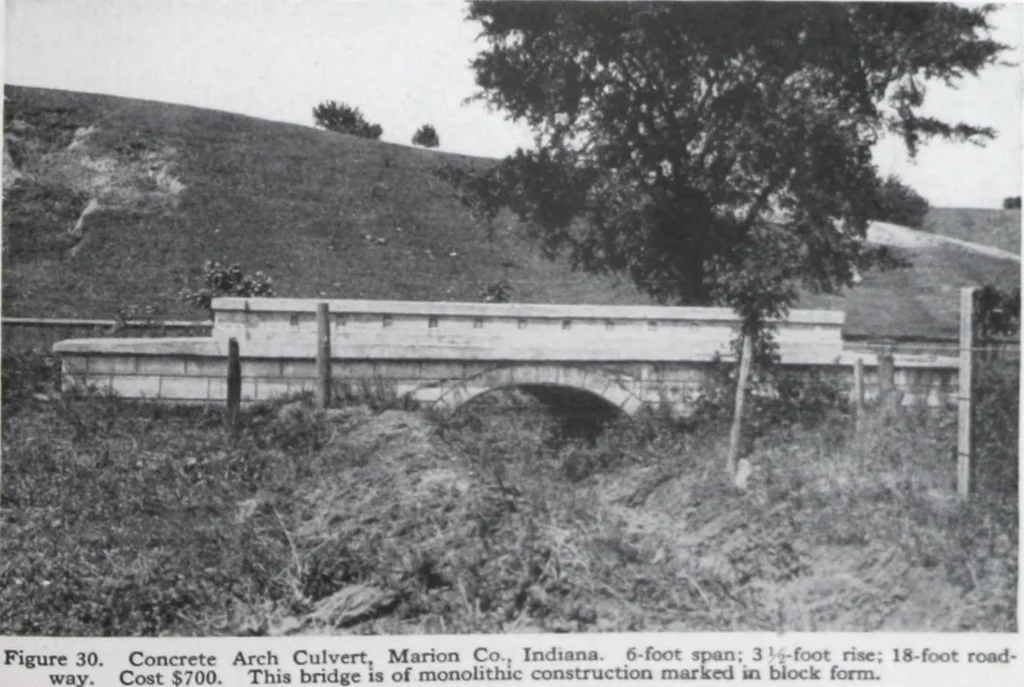 An illustration from Small concrete bridges and culverts, 1914, leaf 46