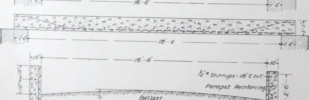 An illustration from Small concrete bridges and culverts, 1914, leaf 55