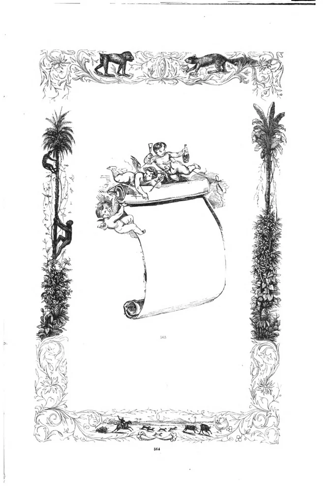 An illustration from Specimen des caracteres letters de fantaisie, vignettes, fleurons et ornaments typographiques, 1846, leaf 308