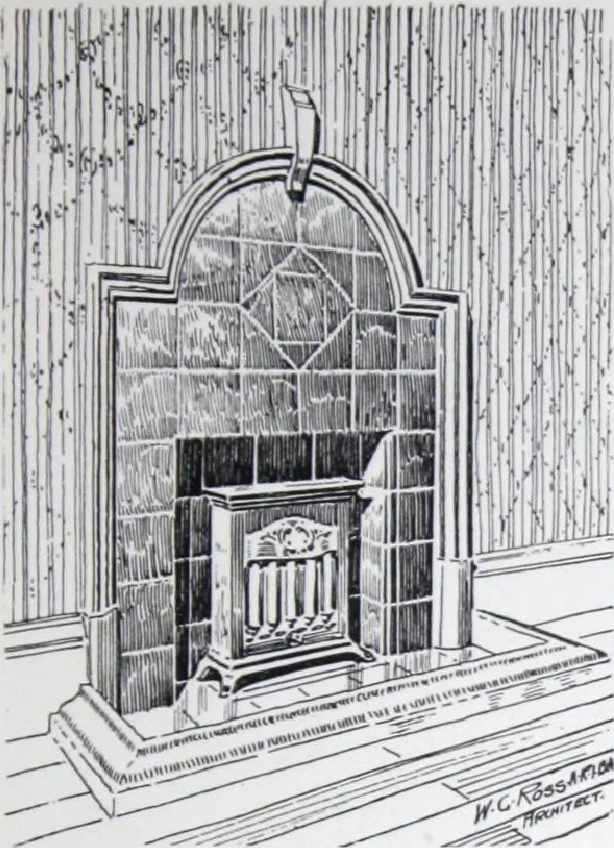 An illustration from Some small houses : illustrated with frontispiece in colour and 90 reproductions ..., 1908, leaf 82