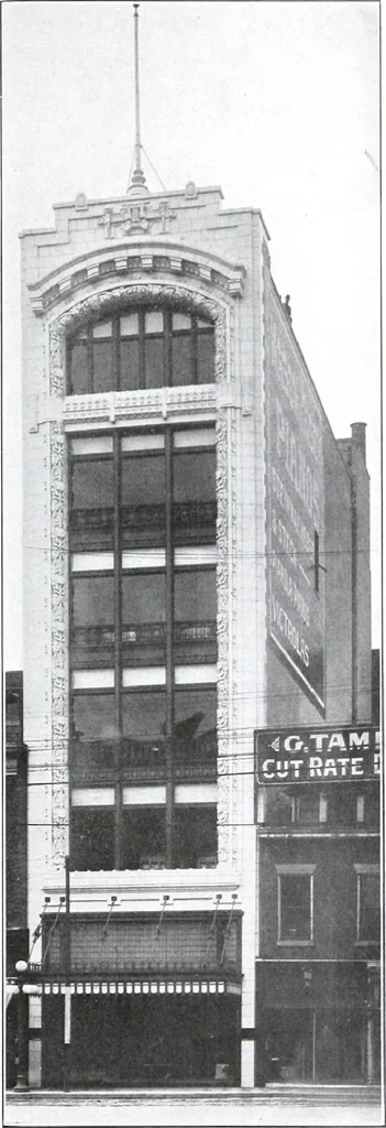 An illustration from Specification data 1914 : Grouped Catalogue of Building Trades in One Volume : Indexed According to Trades for Building Construction, 1914, leaf 208
