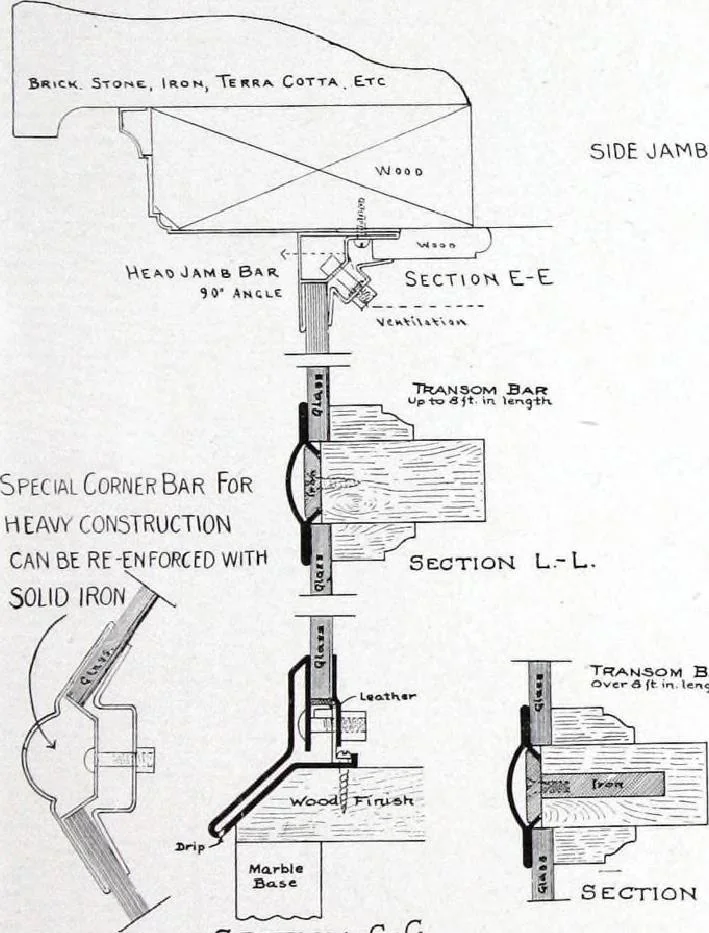 An illustration from Specification data 1914 : Grouped Catalogue of Building Trades in One Volume : Indexed According to Trades for Building Construction, 1914, leaf 222