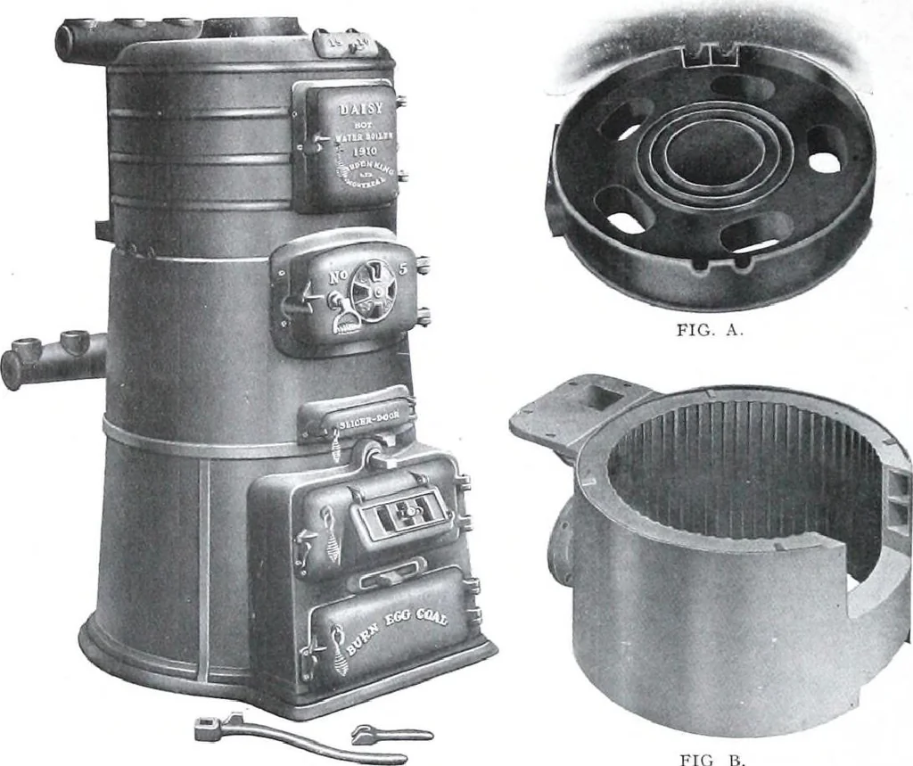 An illustration from Specification data 1914 : Grouped Catalogue of Building Trades in One Volume : Indexed According to Trades for Building Construction, 1914, leaf 285
