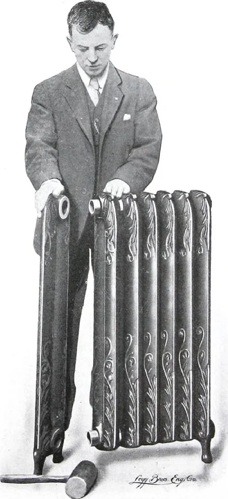 An illustration from Specification data 1914 : Grouped Catalogue of Building Trades in One Volume : Indexed According to Trades for Building Construction, 1914, leaf 316
