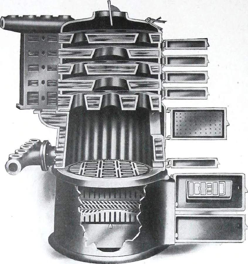 An illustration from Specification data 1914 : Grouped Catalogue of Building Trades in One Volume : Indexed According to Trades for Building Construction, 1914, leaf 325