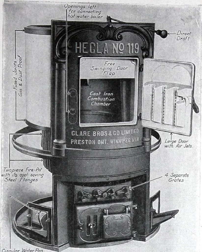 An illustration from Specification data 1914 : Grouped Catalogue of Building Trades in One Volume : Indexed According to Trades for Building Construction, 1914, leaf 330
