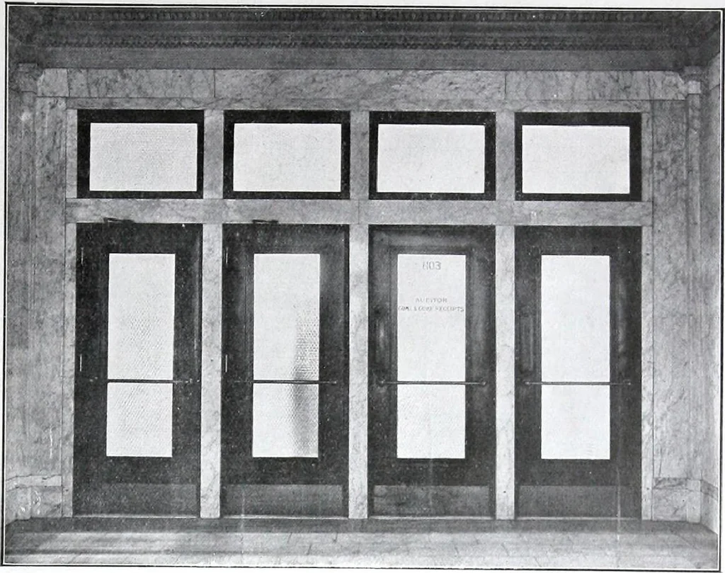 An illustration from Specification data 1914 : Grouped Catalogue of Building Trades in One Volume : Indexed According to Trades for Building Construction, 1914, leaf 368