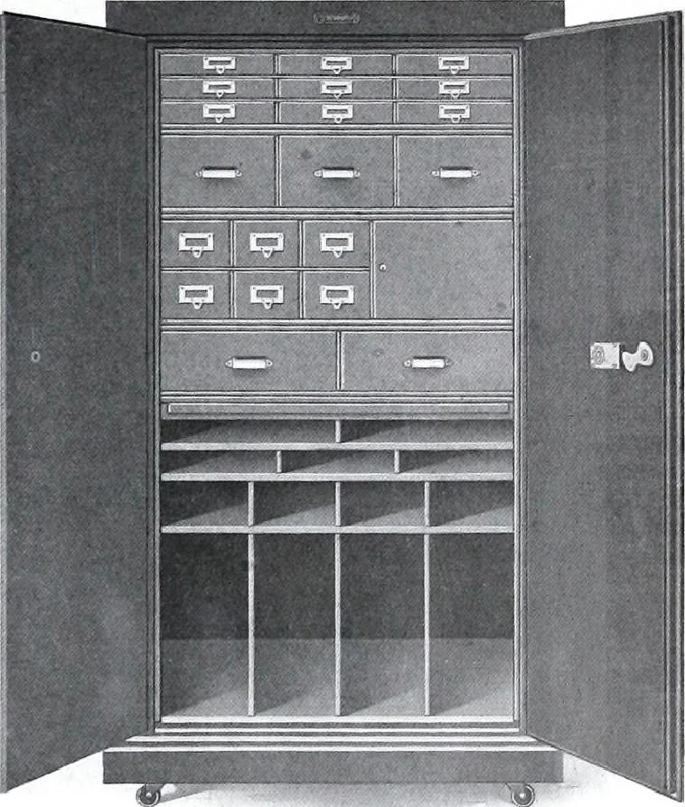 An illustration from Specification data 1914 : Grouped Catalogue of Building Trades in One Volume : Indexed According to Trades for Building Construction, 1914, leaf 374