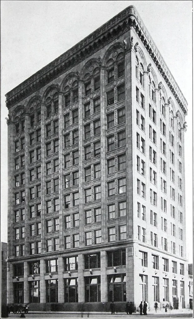 An illustration from Specification data 1914 : Grouped Catalogue of Building Trades in One Volume : Indexed According to Trades for Building Construction, 1914, leaf 54