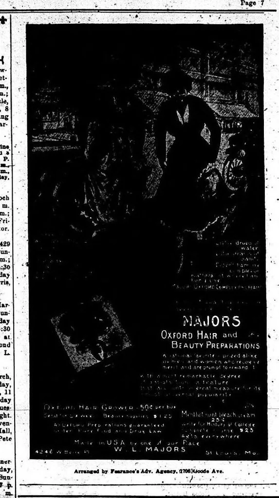 An illustration from St. Louis Argus, May 11, 1917, 1917, leaf 6