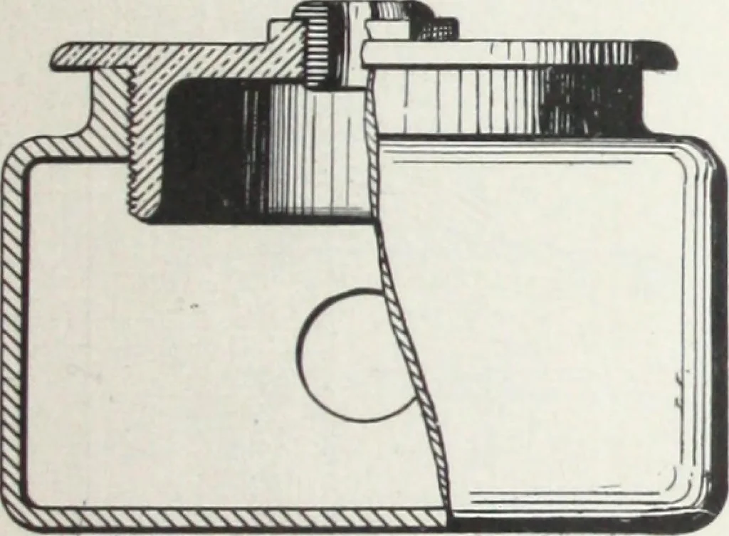 An illustration from Standard and water-tight boxes for all electrical installation purposes, 1908, leaf 20