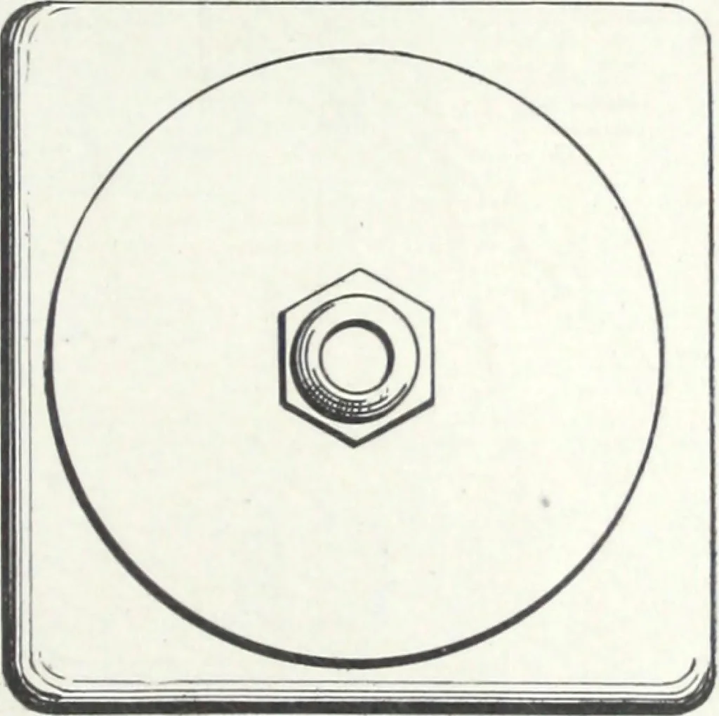 An illustration from Standard and water-tight boxes for all electrical installation purposes, 1908, leaf 20