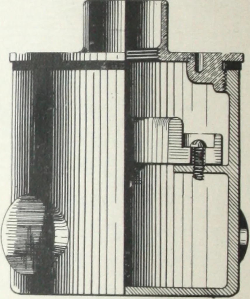 An illustration from Standard and water-tight boxes for all electrical installation purposes, 1908, leaf 27