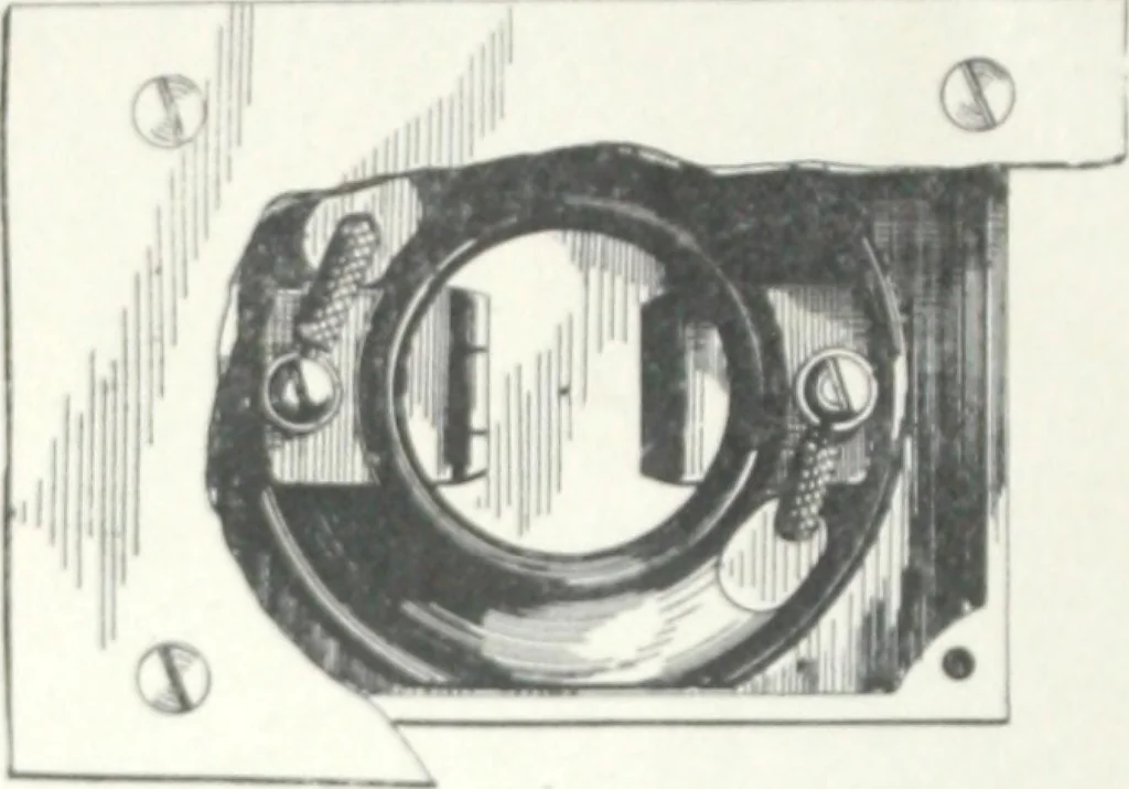 An illustration from Standard and water-tight boxes for all electrical installation purposes, 1908, leaf 31