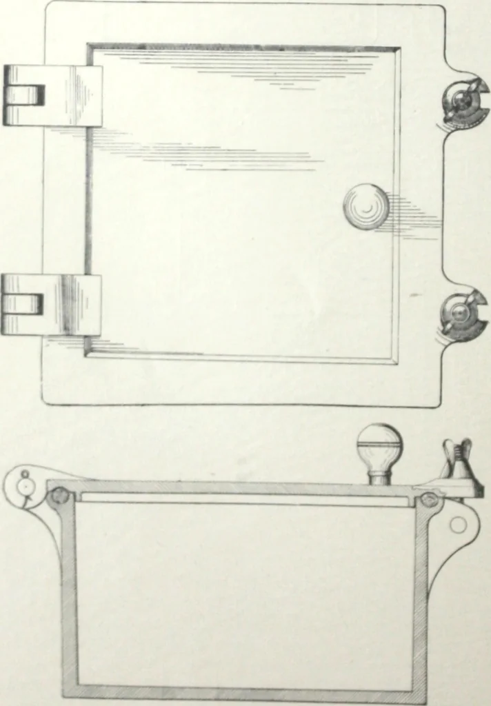 An illustration from Standard and water-tight boxes for all electrical installation purposes, 1908, leaf 35