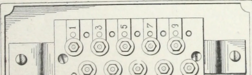 An illustration from Standard and water-tight boxes for all electrical installation purposes, 1908, leaf 38