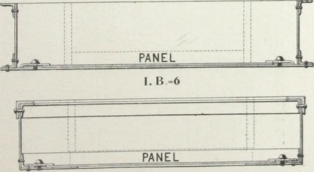 An illustration from Standard and water-tight boxes for all electrical installation purposes, 1908, leaf 40