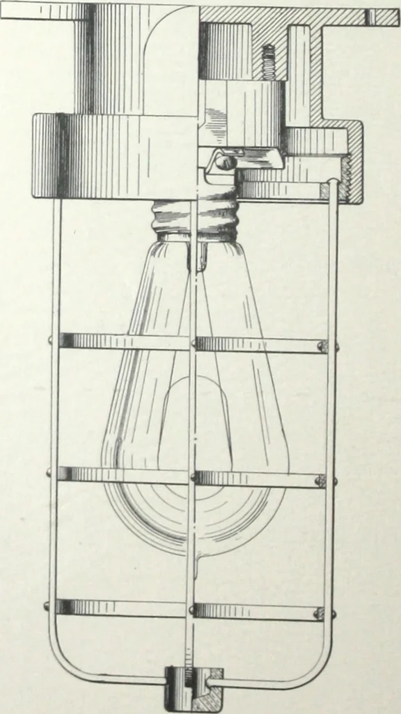 An illustration from Standard and water-tight boxes for all electrical installation purposes, 1908, leaf 45