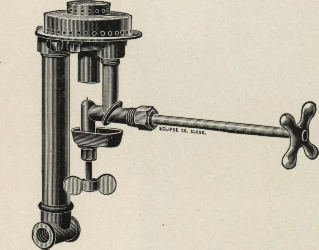 An illustration from Gasoline and oil stoves, 1901, leaf 25