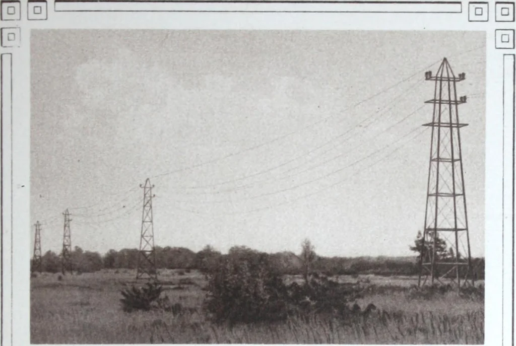 An illustration from Steel transmission structures and catenary bridges., 1914, leaf 18