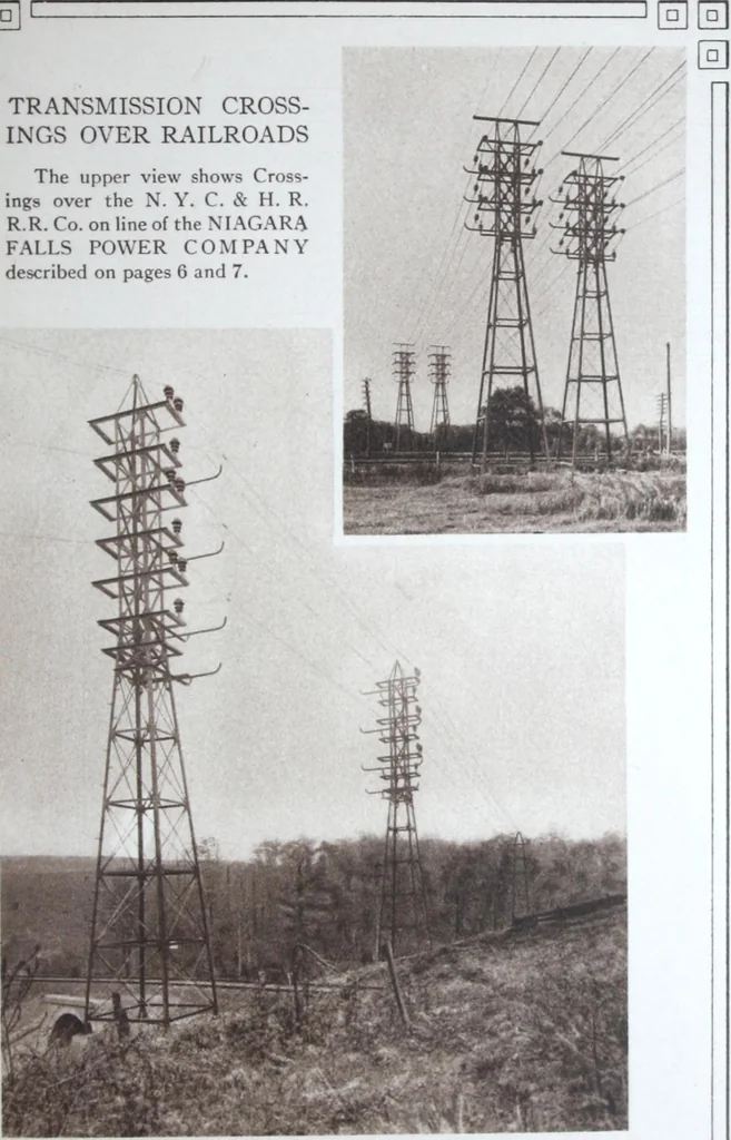An illustration from Steel transmission structures and catenary bridges., 1914, leaf 28