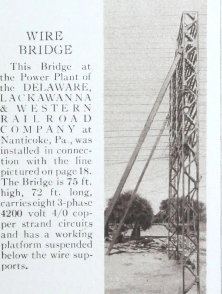 An illustration from Steel transmission structures and catenary bridges., 1914, leaf 30