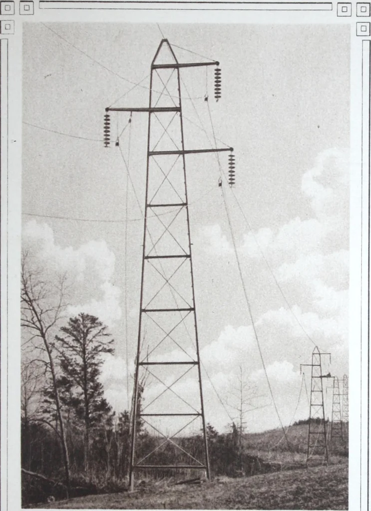 An illustration from Steel transmission structures and catenary bridges., 1914, leaf 6