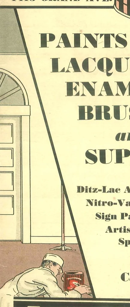 An illustration from Stoeltzing Paint Co., leaf 0